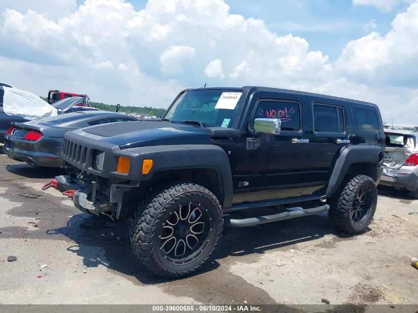 2007 Hummer H3 Suv VIN: 5GTDN13E478215983 Lot: 39600685