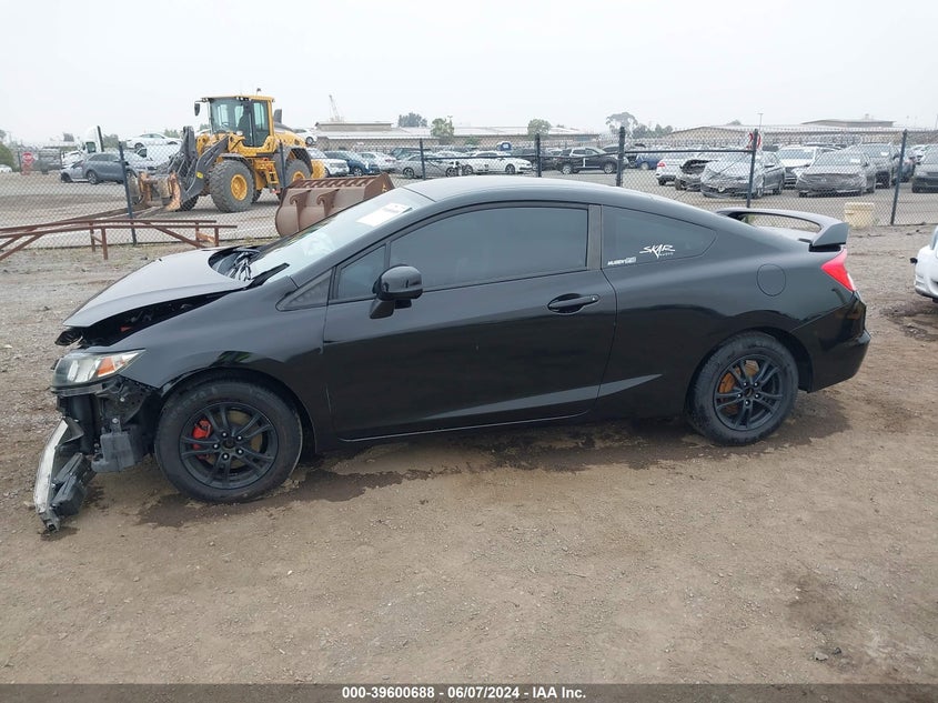 2013 Honda Civic Lx VIN: 2HGFG3B56DH505625 Lot: 39600688