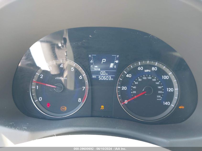 2012 Hyundai Accent Gls VIN: KMHCU4AE5CU169345 Lot: 39600692