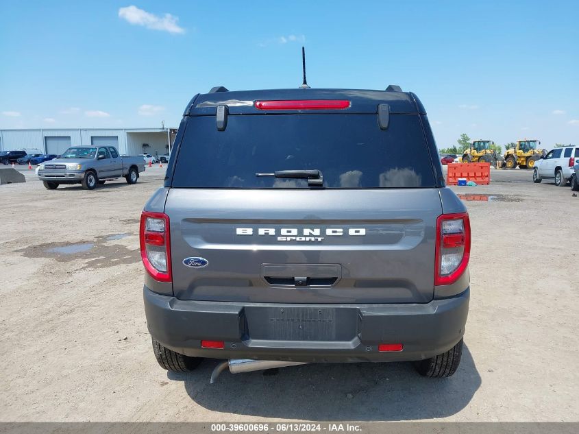 2023 Ford Bronco Sport Outer Banks VIN: 3FMCR9C65PRE02254 Lot: 39600696