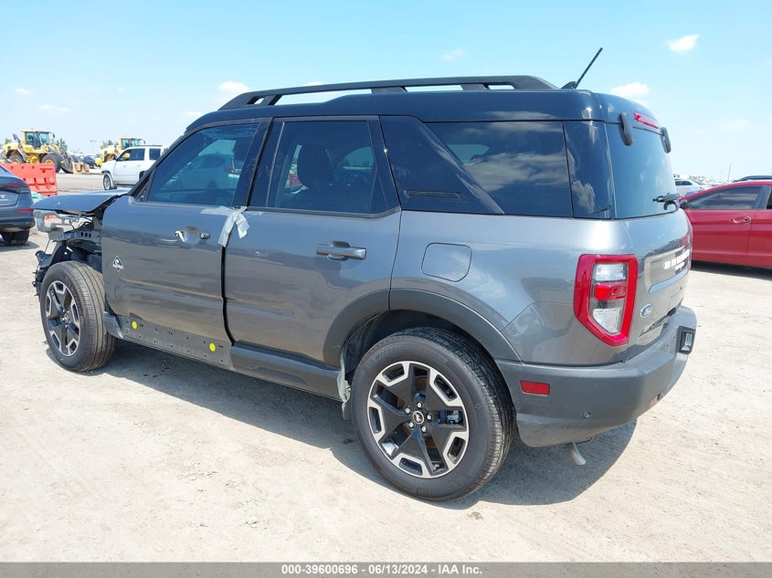 2023 Ford Bronco Sport Outer Banks VIN: 3FMCR9C65PRE02254 Lot: 39600696