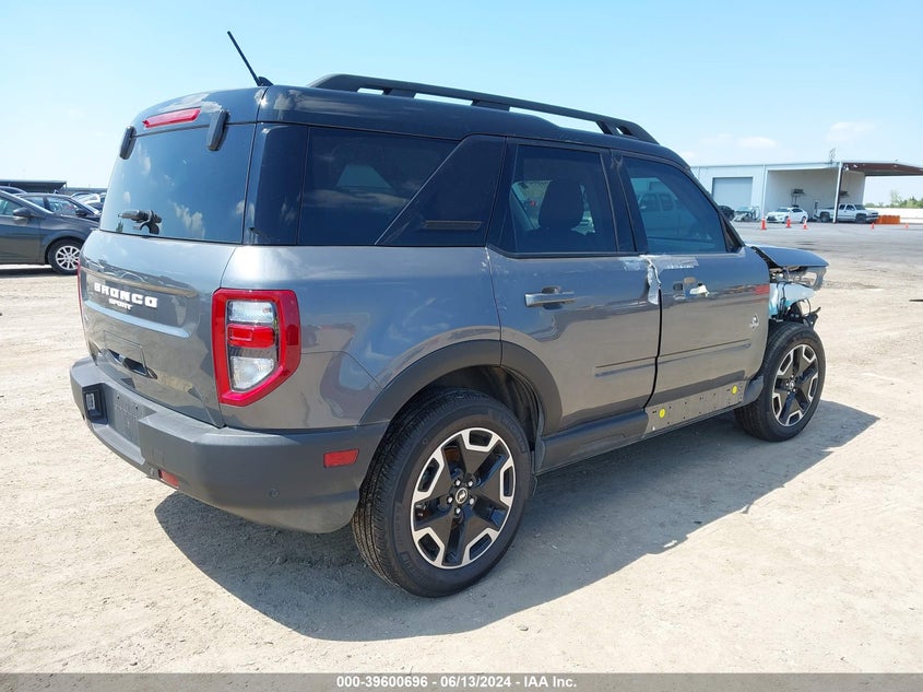 2023 Ford Bronco Sport Outer Banks VIN: 3FMCR9C65PRE02254 Lot: 39600696
