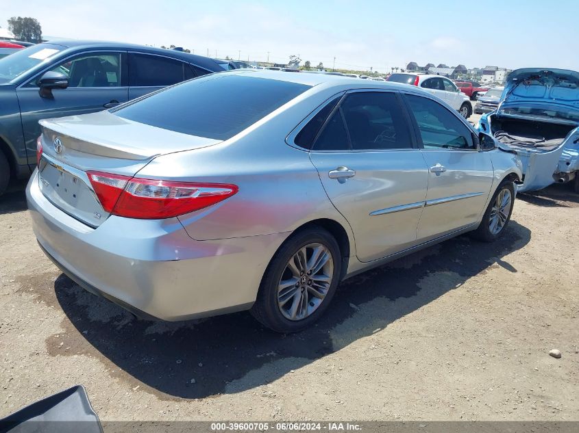 2016 Toyota Camry Le/Xle/Se/Xse VIN: 4T1BF1FK4GU228166 Lot: 39600705