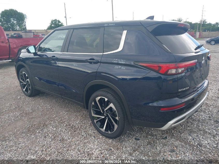 2024 Mitsubishi Outlander Se 2.5 S-Awc/Se Black Edition S-Awc/Se Black Edition W/Pano Roof S-Awc/Se Ralliart S-Awc VIN: JA4J4VA88RZ053509 Lot: 39600714