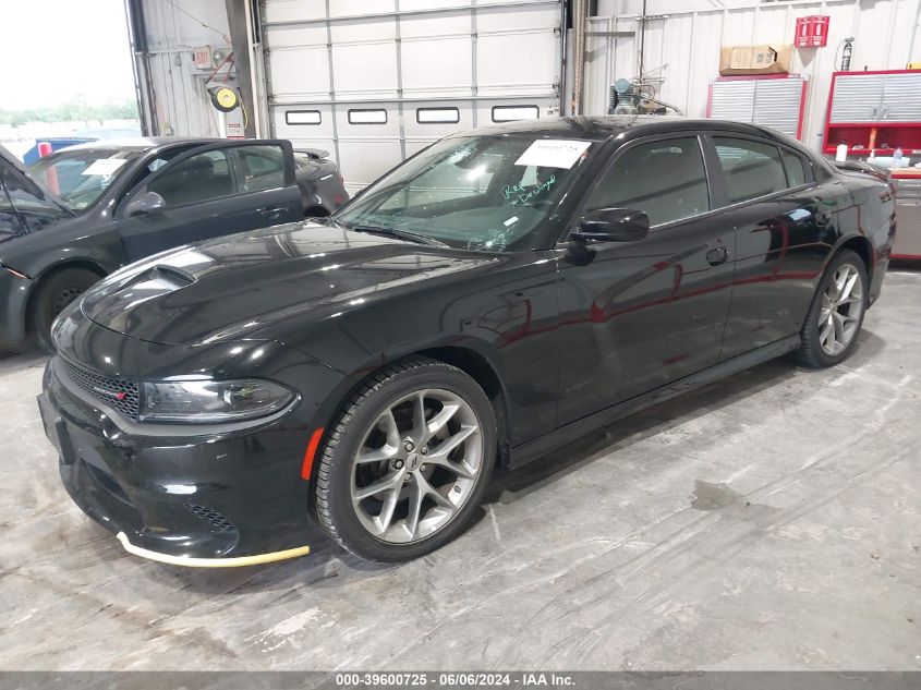 2023 Dodge Charger Gt VIN: 2C3CDXHG3PH603384 Lot: 39600725