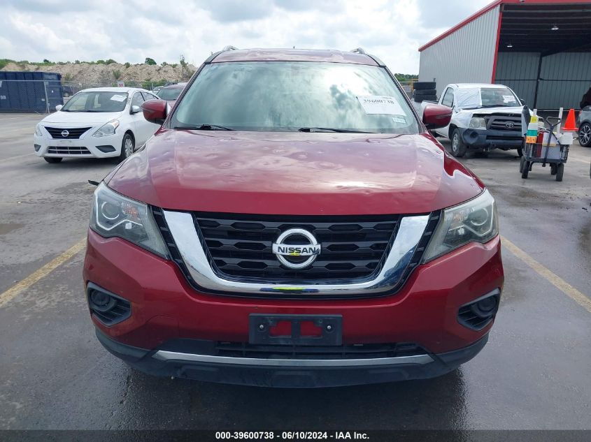 2018 Nissan Pathfinder S VIN: 5N1DR2MNXJC611304 Lot: 39600738