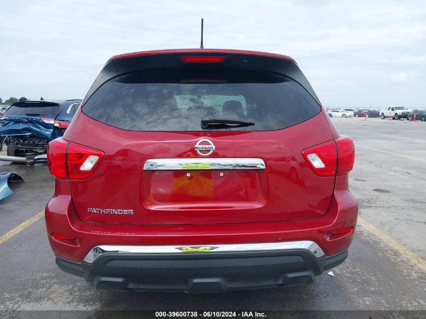 2018 Nissan Pathfinder S VIN: 5N1DR2MNXJC611304 Lot: 39600738