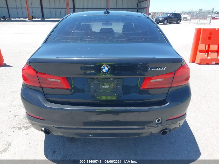 2017 BMW 530I VIN: WBAJA5C30HWA34937 Lot: 39600745