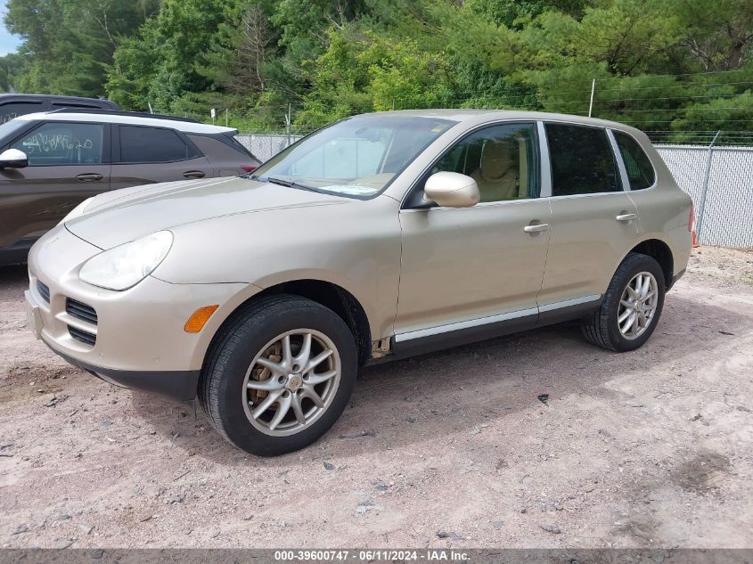 2004 Porsche Cayenne S VIN: WP1AB29P44LA73742 Lot: 39600747