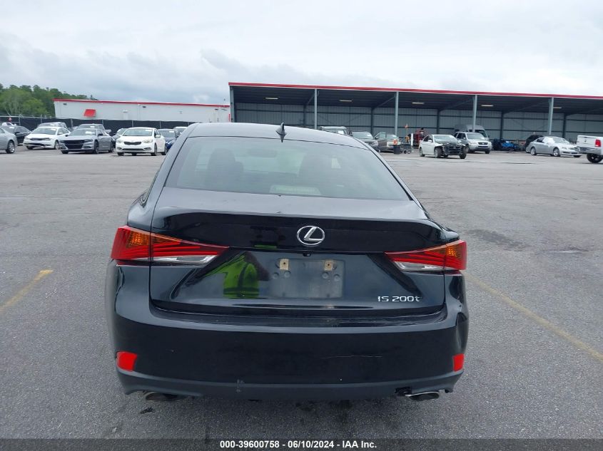 2017 Lexus Is 200T VIN: JTHBA1D23H5057197 Lot: 39600758