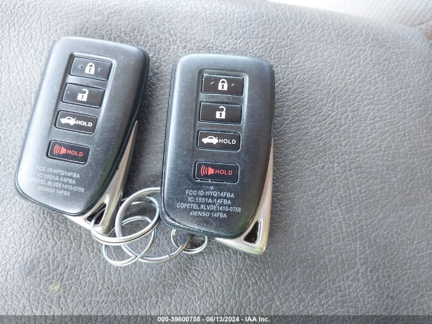 2017 Lexus Is 200T VIN: JTHBA1D23H5057197 Lot: 39600758