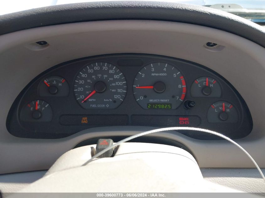 2002 Ford Mustang VIN: 1FAFP40472F242550 Lot: 39600773