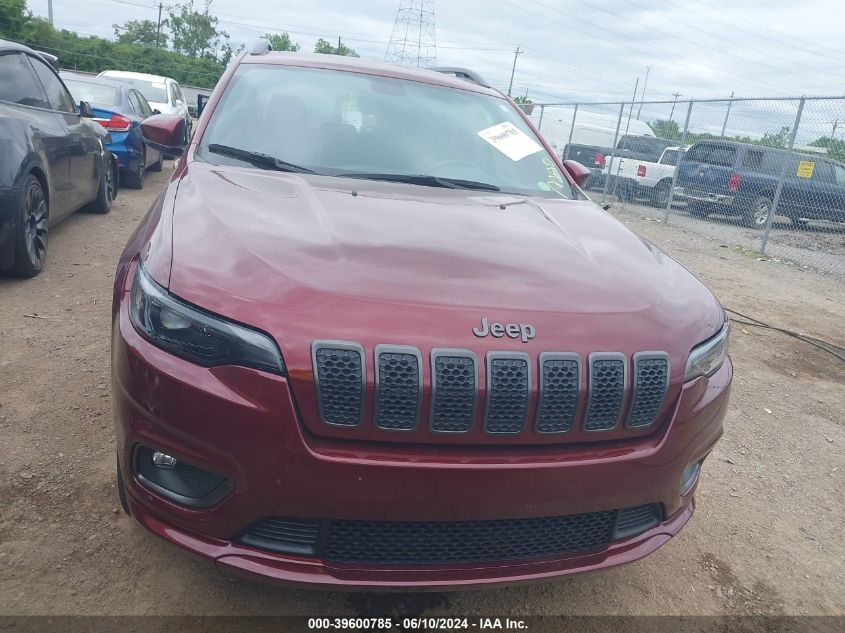 2019 Jeep Cherokee High Altitude 4X4 VIN: 1C4PJMDX3KD451963 Lot: 39600785