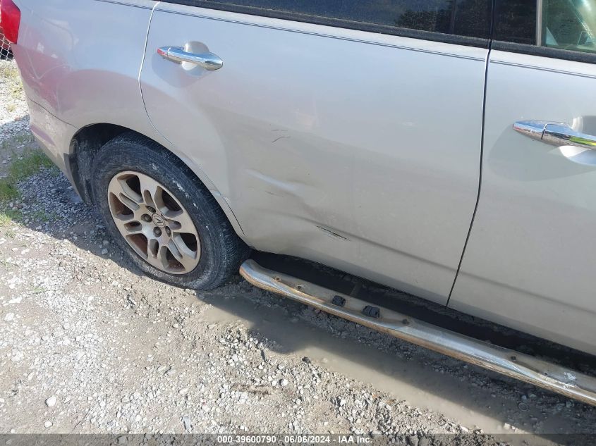 2008 Acura Mdx Technology Package VIN: 2HNYD283X8H516093 Lot: 39600790