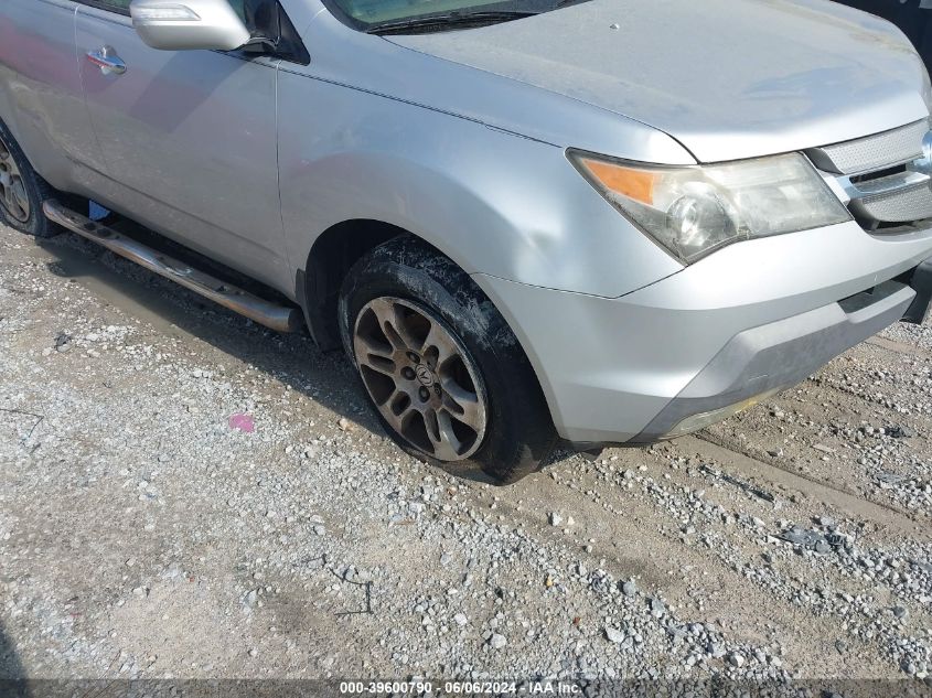 2008 Acura Mdx Technology Package VIN: 2HNYD283X8H516093 Lot: 39600790