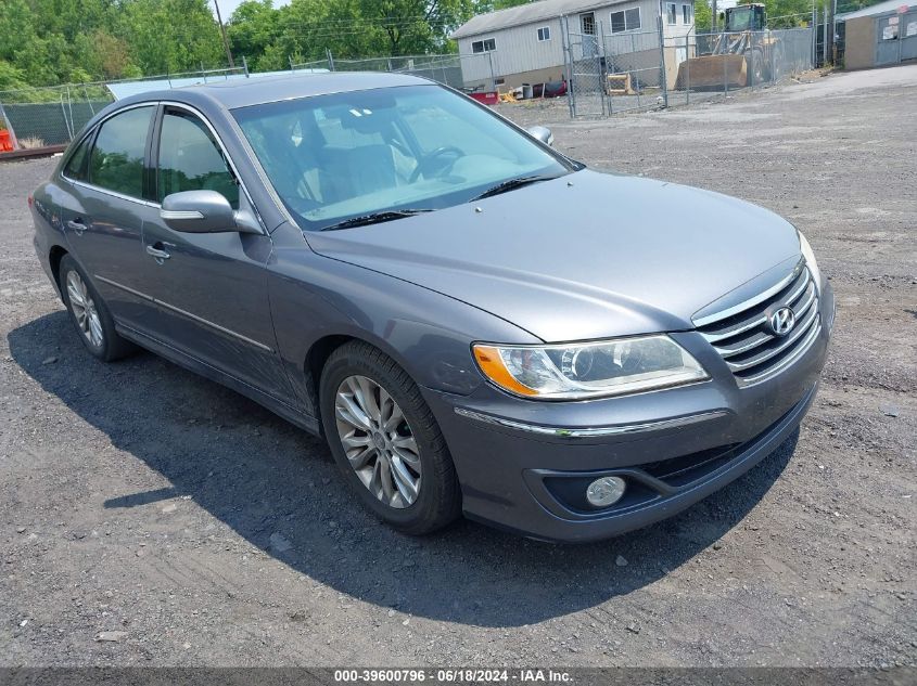 2011 Hyundai Azera Limited VIN: KMHFC4DF1BA537007 Lot: 39600796