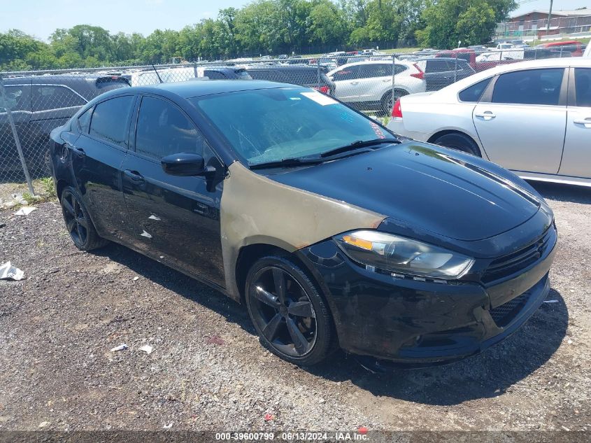 2015 Dodge Dart Sxt VIN: 1C3CDFBB1FD435358 Lot: 39600799