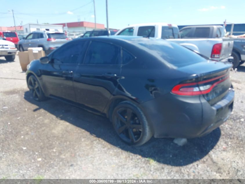 2015 Dodge Dart Sxt VIN: 1C3CDFBB1FD435358 Lot: 39600799