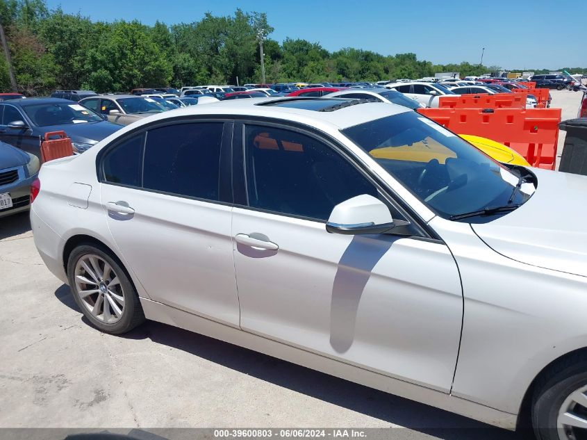 2018 BMW 320I VIN: WBA8A9C51JK623352 Lot: 39600803