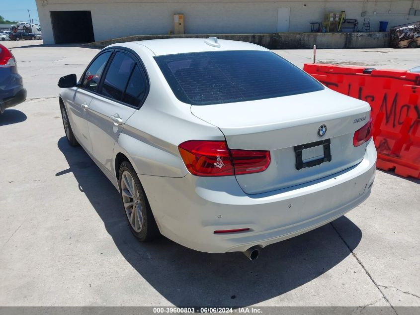 2018 BMW 320I VIN: WBA8A9C51JK623352 Lot: 39600803