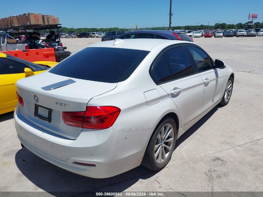 2018 BMW 320I VIN: WBA8A9C51JK623352 Lot: 39600803