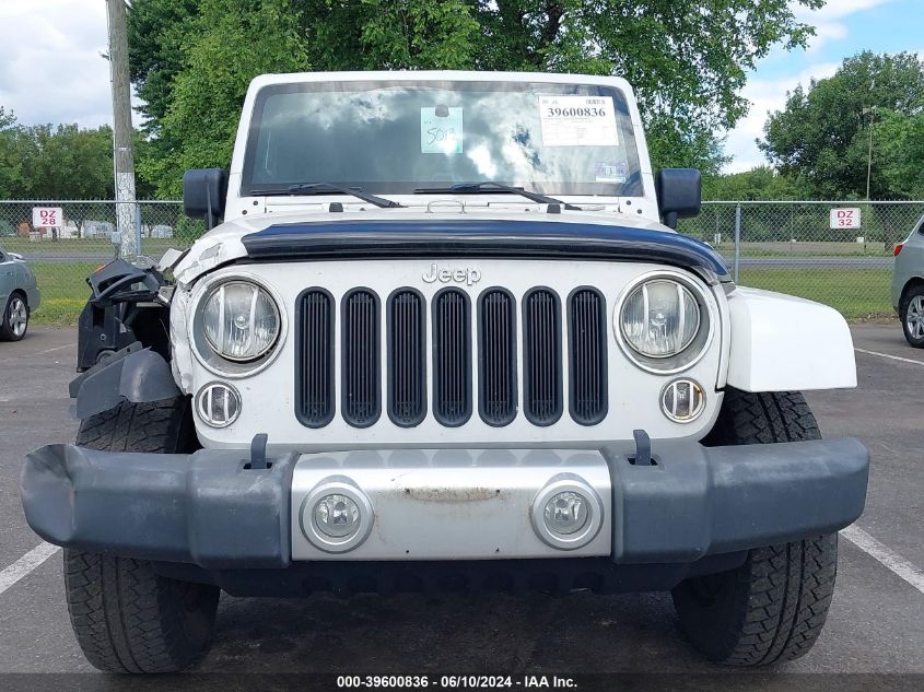 2014 Jeep Wrangler Unlimited Sahara VIN: 1C4HJWEG6EL110775 Lot: 39600836