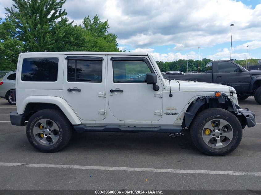 2014 Jeep Wrangler Unlimited Sahara VIN: 1C4HJWEG6EL110775 Lot: 40674712