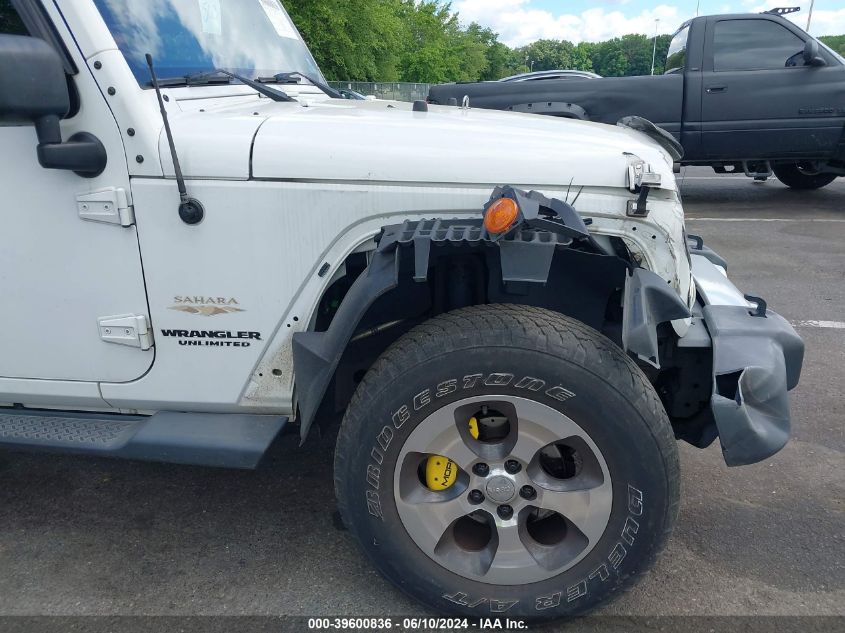 2014 Jeep Wrangler Unlimited Sahara VIN: 1C4HJWEG6EL110775 Lot: 39600836