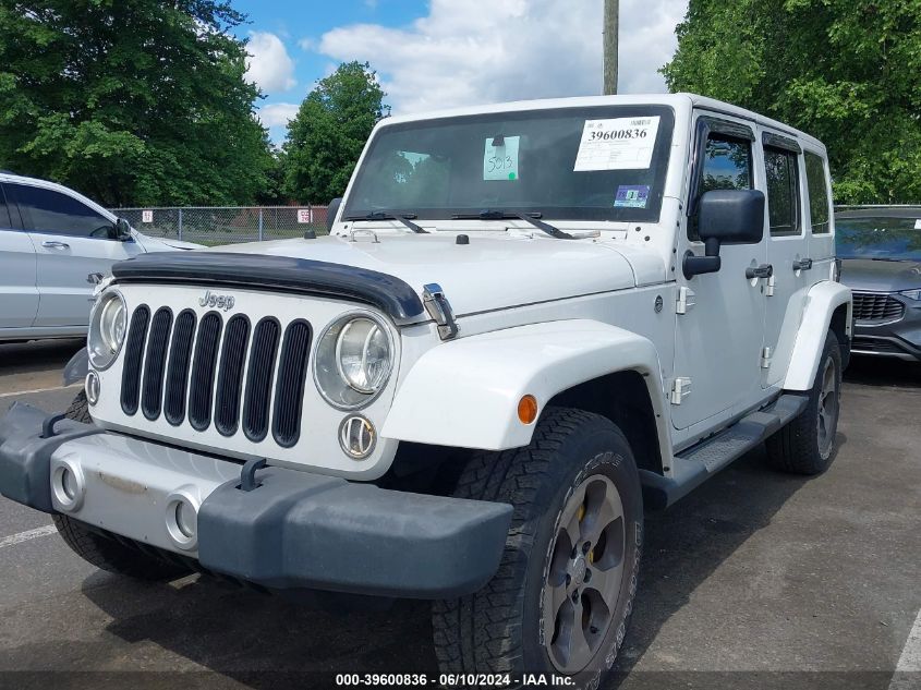 2014 Jeep Wrangler Unlimited Sahara VIN: 1C4HJWEG6EL110775 Lot: 39600836