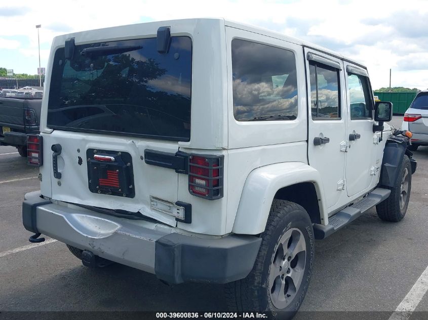 2014 Jeep Wrangler Unlimited Sahara VIN: 1C4HJWEG6EL110775 Lot: 39600836