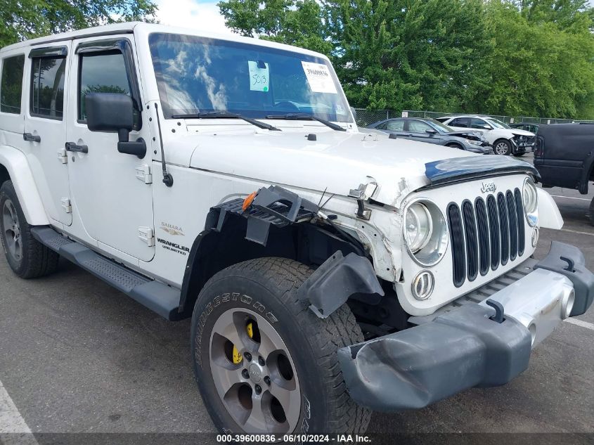 2014 Jeep Wrangler Unlimited Sahara VIN: 1C4HJWEG6EL110775 Lot: 40674712