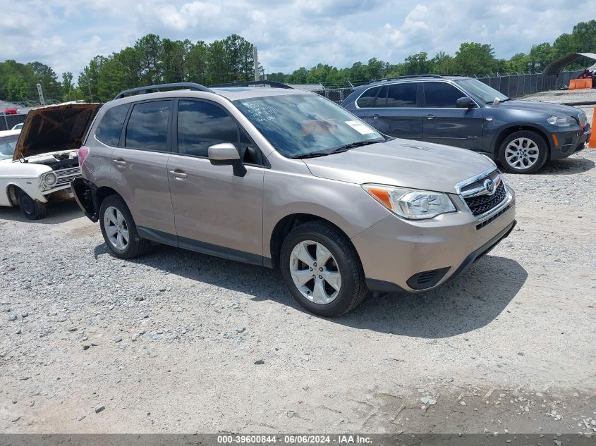 2015 Subaru Forester 2.5I Premium VIN: JF2SJADC8FH828311 Lot: 39600844