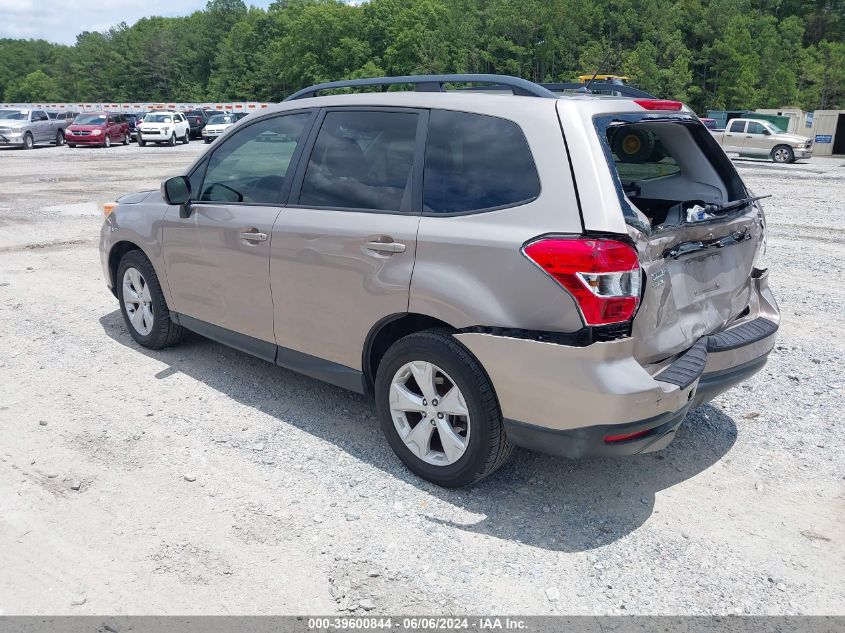 2015 Subaru Forester 2.5I Premium VIN: JF2SJADC8FH828311 Lot: 39600844