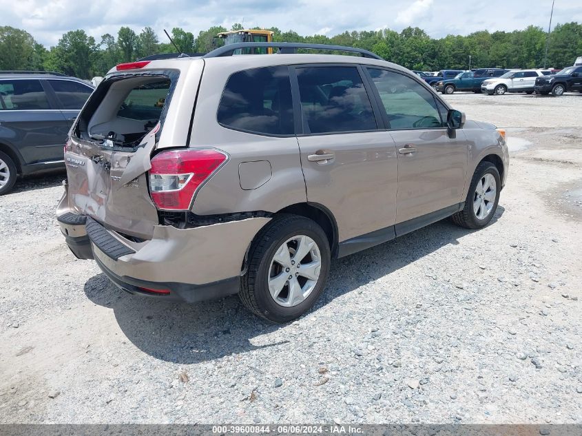 2015 Subaru Forester 2.5I Premium VIN: JF2SJADC8FH828311 Lot: 39600844