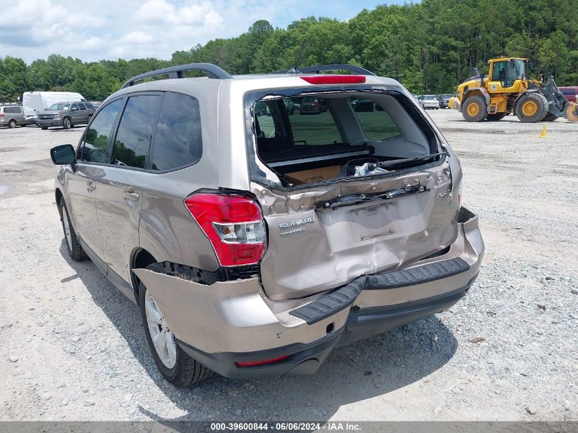 2015 Subaru Forester 2.5I Premium VIN: JF2SJADC8FH828311 Lot: 39600844