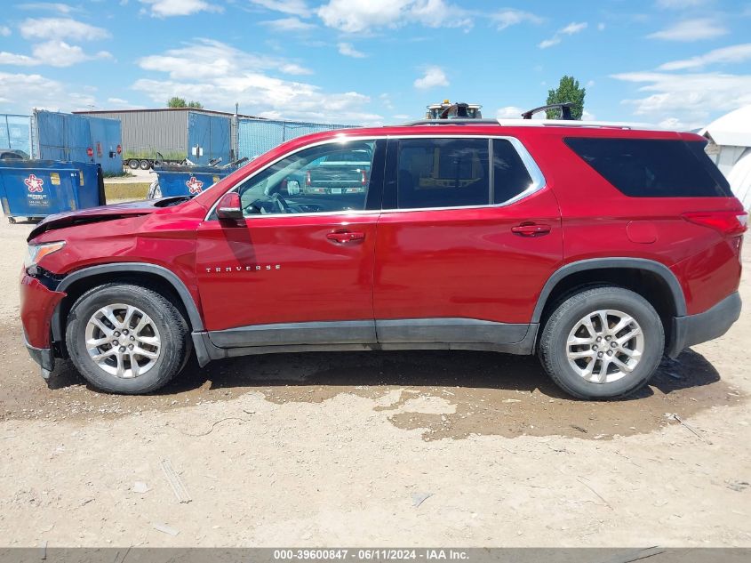 2018 Chevrolet Traverse 1Lt VIN: 1GNEVGKW1JJ153992 Lot: 39600847