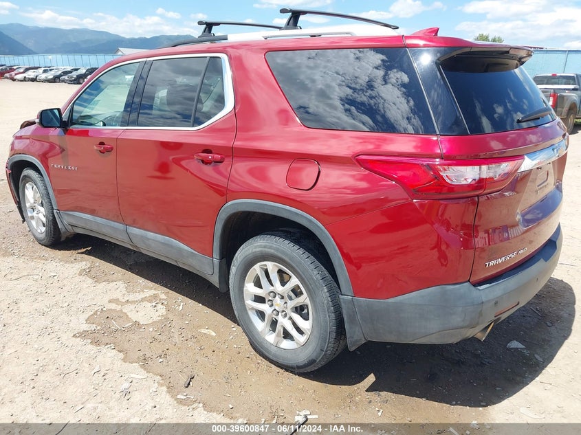 VIN 1GNEVGKW1JJ153992 2018 CHEVROLET TRAVERSE 1LT