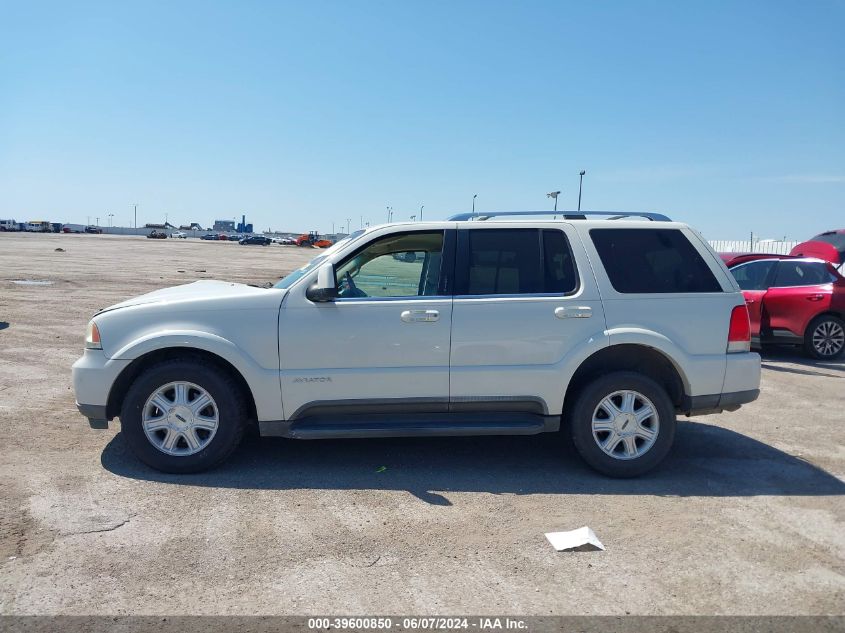 2003 Lincoln Aviator VIN: 5LMEU68H13ZJ44432 Lot: 39600850