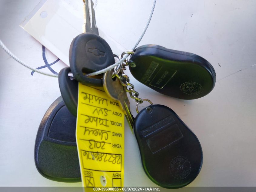 2013 Chevrolet Tahoe Ls VIN: 1GNSKAE09DR286876 Lot: 39600855