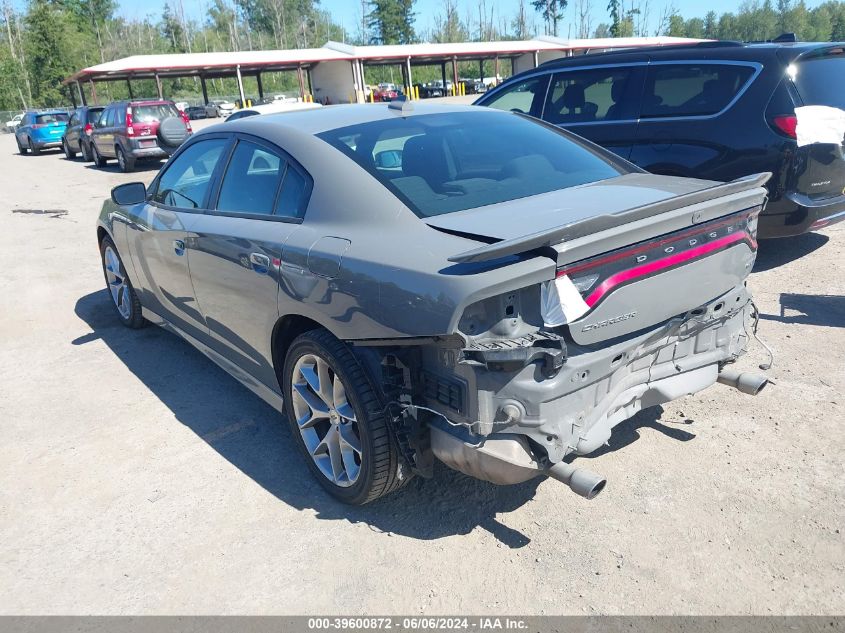 2023 Dodge Charger Gt VIN: 2C3CDXHG4PH618508 Lot: 39600872