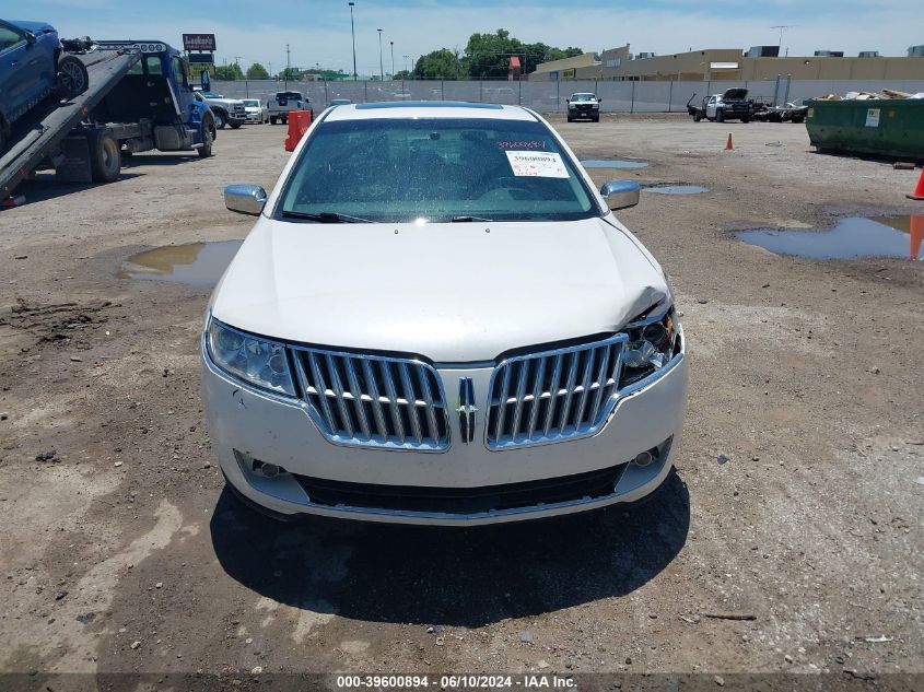 2012 Lincoln Mkz Hybrid VIN: 3LNDL2L32CR833244 Lot: 39600894