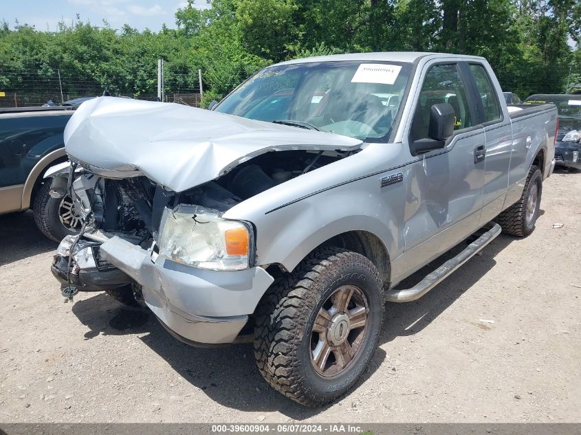2005 Ford F-150 Stx/Xl/Xlt VIN: 1FTRX12W75FB61606 Lot: 39600904