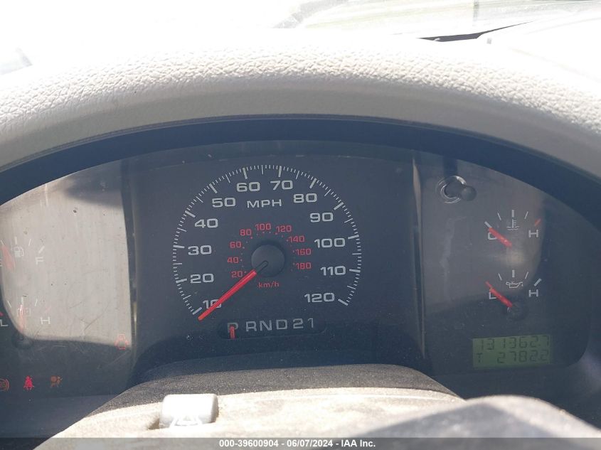 2005 Ford F-150 Stx/Xl/Xlt VIN: 1FTRX12W75FB61606 Lot: 39600904