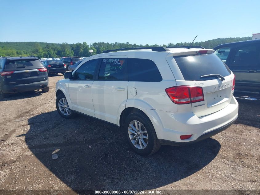 2015 Dodge Journey Sxt VIN: 3C4PDCBB3FT704885 Lot: 39600905