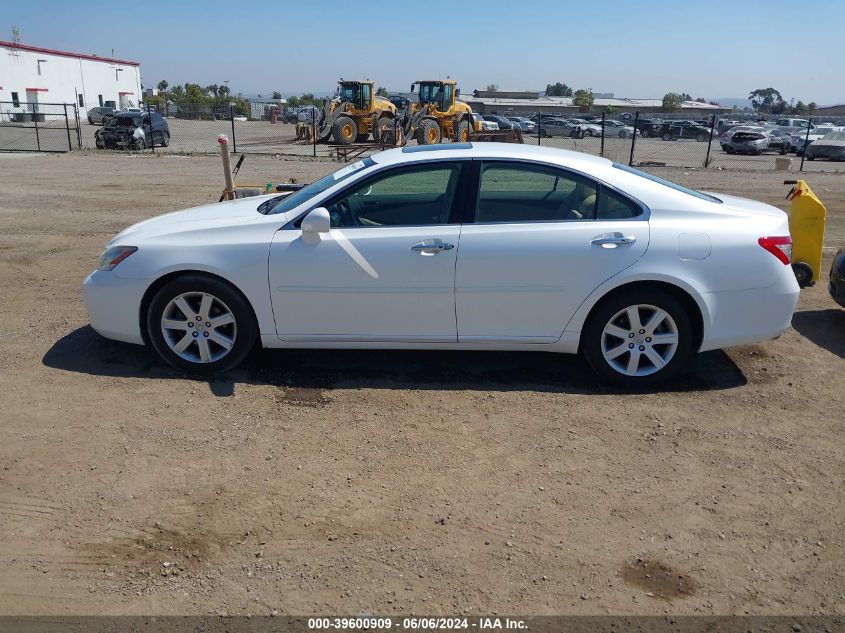2009 Lexus Es 350 VIN: JTHBJ46G992285346 Lot: 39600909