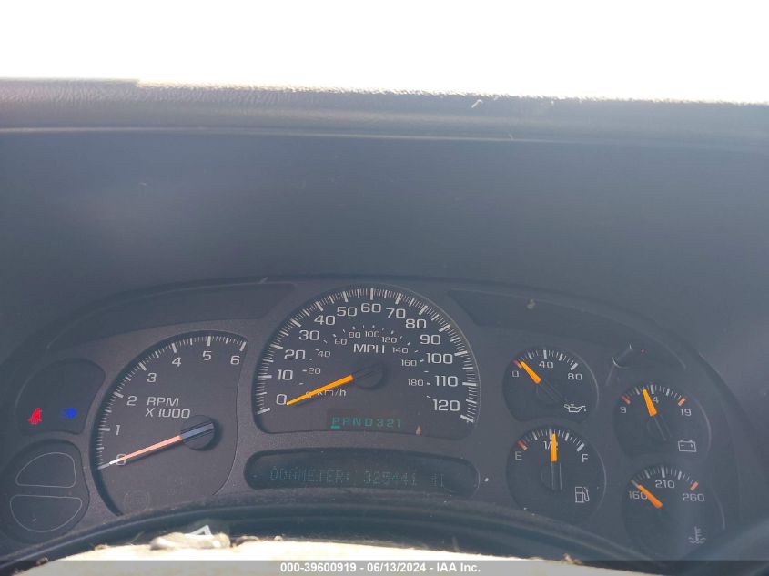 2003 Chevrolet Suburban 1500 Ls VIN: 1GNFK16ZX3J253302 Lot: 39600919