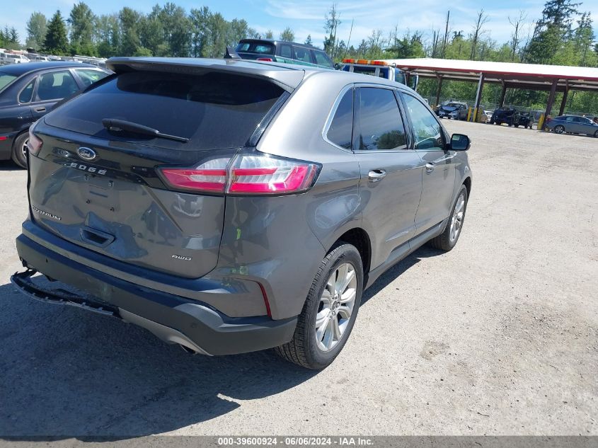 2023 Ford Edge Titanium VIN: 2FMPK4K98PBA36163 Lot: 39600924