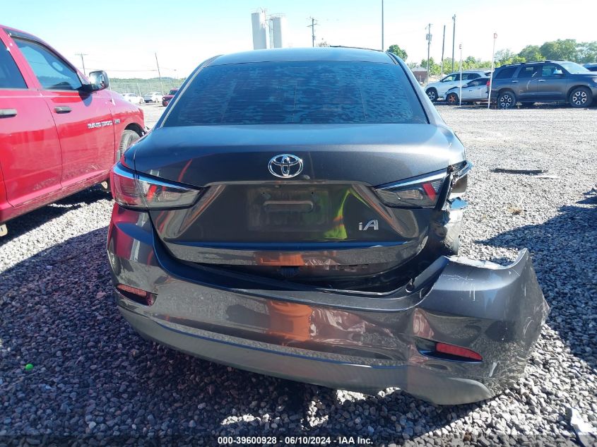 2017 Toyota Yaris Ia VIN: 3MYDLBYV8HY160117 Lot: 39600928