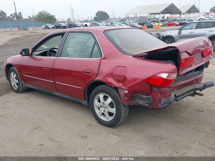 2000 Honda Accord 2.3 Se VIN: JHMCG6692YC019675 Lot: 39600933