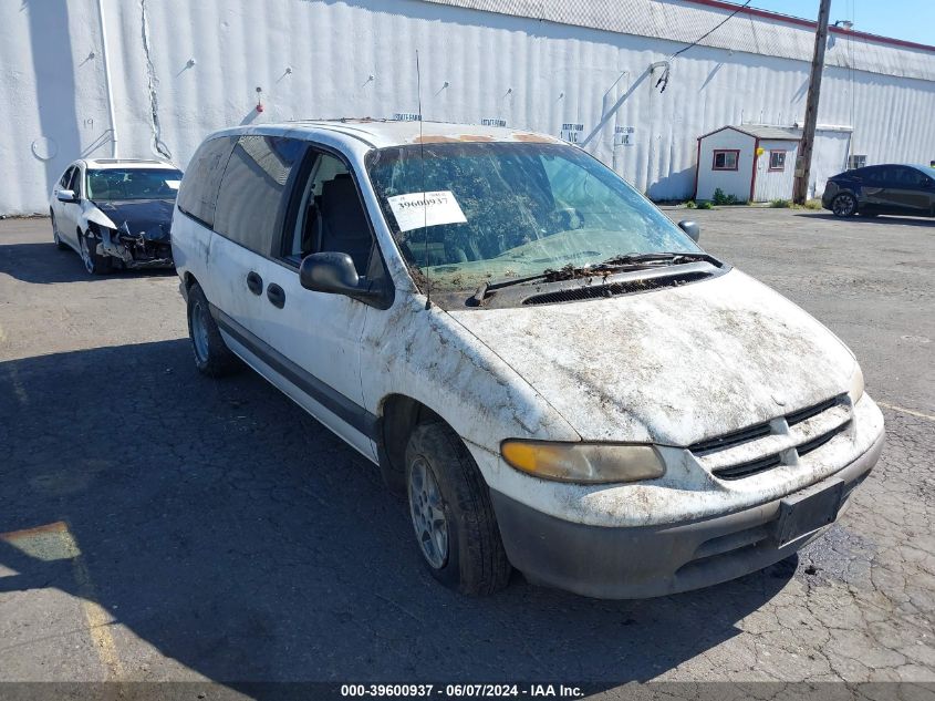 1997 Dodge Grand Caravan Se VIN: 1B4GP44R8VB349796 Lot: 39600937